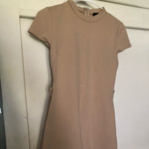 Tan small dress